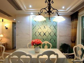 2018田園家用餐廳燈具 房天下裝修效果圖